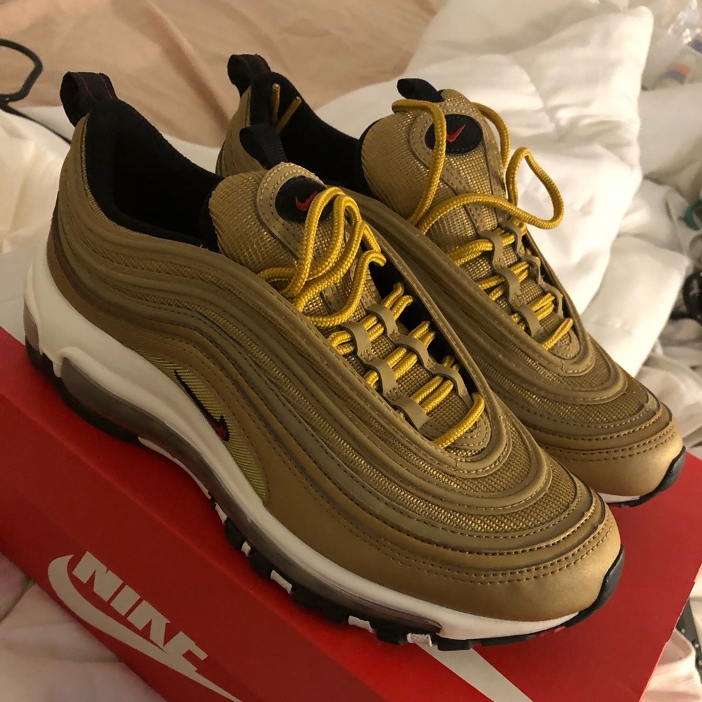 BRAND NEW AIRMAX 97-GOLD
